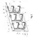Fig. 03 - Cable or conduit receiving device, packing means handling machine or system, and conduit carrier for a cable or conduit support