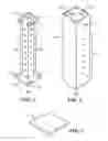 Fig. 02 - Railing support post with threaded receivers