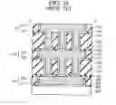 Fig. 37 - Semiconductor device having groove-shaped via-hole