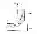 Fig. 16 - Semiconductor device having groove-shaped via-hole