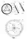 Fig. 03 - Wheel with suspension system and centralizing unit with suspension system