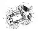 Fig. 01 - DEVICE FOR THE PROPULSION AND ECCENTRIC BRAKING OF A VEHICLE