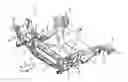 Fig. 01 - Front axle mounting with crash grooves