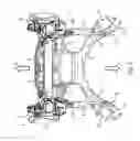 Fig. 03 - Front axle mounting with crash grooves