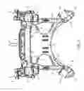 Fig. 04 - Front axle mounting with crash grooves