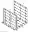 Fig. 01 - Locker Assembly with Interlocking Panels