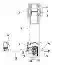 Fig. 01 - Condensate separator device for a compressor arrangement for the production of compressed air