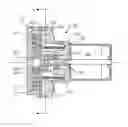 Fig. 01 - Angular synchronization of stationary and orbiting plate scroll blades in a scroll pump using a metallic bellows