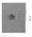 Fig. 17 - Solid silver-copper alloy having mainly a non-eutectic structure not containing a eutectic at room temperature
