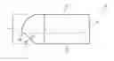 Fig. 01 - Polymer workpiece for flow coating