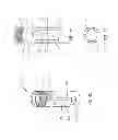 Fig. 43 - Bone cleaning assembly with a rotating cutting flute that is surrounded by a rotating shaving tube