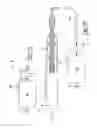 Fig. 08 - Ear pressure equalizing tube and insertion device
