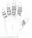 Fig. 01 - ATHLETIC GRIP ENHANCING FINGER GLOVES