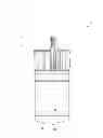 Fig. 10 - ATTACHING STRUCTURE FOR DOOR OF WORKING VEHICLE