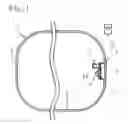 Fig. 02 - Sensor accommodation container for a pneumatic fender and pneumatic fender