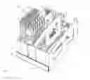 Fig. 02 - Hanging product divider and pusher systems and methods for dividing, pushing and/or dispensing one or more retail products