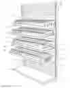 Fig. 15 - Hanging product divider and pusher systems and methods for dividing, pushing and/or dispensing one or more retail products
