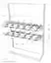 Fig. 44 - Hanging product divider and pusher systems and methods for dividing, pushing and/or dispensing one or more retail products
