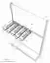 Fig. 46 - Adjustable depth merchandising crossbar systems and methods for dividing, pushing and/or dispensing one or more retail products