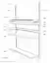 Fig. 58 - Adjustable depth merchandising crossbar systems and methods for dividing, pushing and/or dispensing one or more retail products