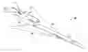 Fig. 01 - Supersonic aircraft with spike for controlling and reducing sonic boom