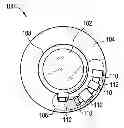 Fig. 01 - Ophthalmic lens assembly having an integrated antenna structure
