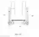 Fig. 34 - Folding bearing structure, stroller