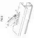 Fig. 06 - Window vent stop with flexible side engagement pieces
