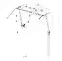 Fig. 07 - Supporting Awning Bracket of the Foldable Chair