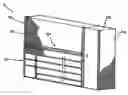 Fig. 01 - Side cabinet and hutch system