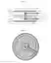 Fig. 02 - Magnetizing apparatus for magnetic particle testing of a wheel using a conductor and auxiliary conductors for magnetization