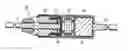 Fig. 01 - Temperature fuse and sliding electrode used for temperature fuse