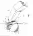 Fig. 06 - Recessed light fixture with two-axis rotational arm