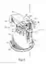 Fig. 07 - Recessed light fixture with two-axis rotational arm