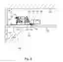 Fig. 09 - Recessed light fixture with two-axis rotational arm