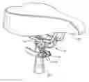 Fig. 01 - BICYCLE SADDLE CLAMP QUICK-RELEASE