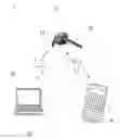 Fig. 01 - Wireless Headset And A Headset System For Transferring Call Between Two Telecommunication Devices