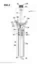 Fig. 02 - Anastomosis device with collapsible distal head element