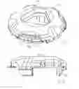 Fig. 14 - SURGICAL INSTRUMENT HEAD AND ASSEMBLY INCLUDING TAB SEPARATION MEMBER