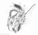 Fig. 01 - HAND GUARD FOR CHAINSAW
