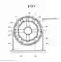 Fig. 08 - Connection structure of exhaust chamber, support structure of turbine, and gas turbine