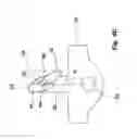 Fig. 06 - Actuating element and a pair of rocker units for an actuating element