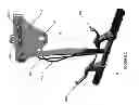 Fig. 03 - Rider controlled zip line trolley brake system