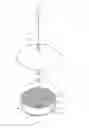 Fig. 01 - Platform bird feeder with an adjustable wobbling baffle