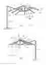 Fig. 02 - Umbrella having a pivot joint to provide additional degrees of freedom of orientation of its canopy