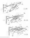 Fig. 07 - Umbrella having a pivot joint to provide additional degrees of freedom of orientation of its canopy