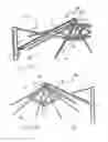 Fig. 09 - Umbrella having a pivot joint to provide additional degrees of freedom of orientation of its canopy