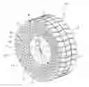 Fig. 01 - Molded tire having different tread material