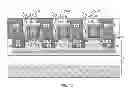 Fig. 13 - Contact structure employing a self-aligned gate cap