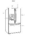 Fig. 02 - Refrigerator having a camera and method of operating the same based on position of a door